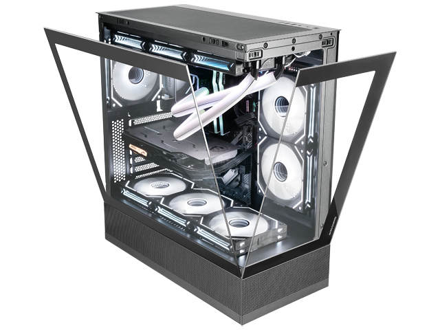 VUE PANORAMIQUE AVEC DOUBLE VERRE TREMPÉ