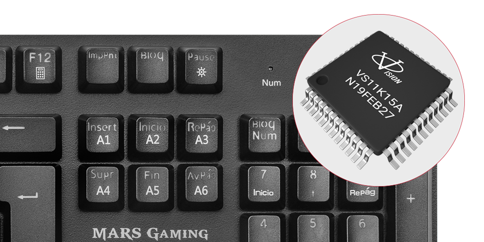 JEU DE PUCES VISION MCU HAUTES PERFORMANCES