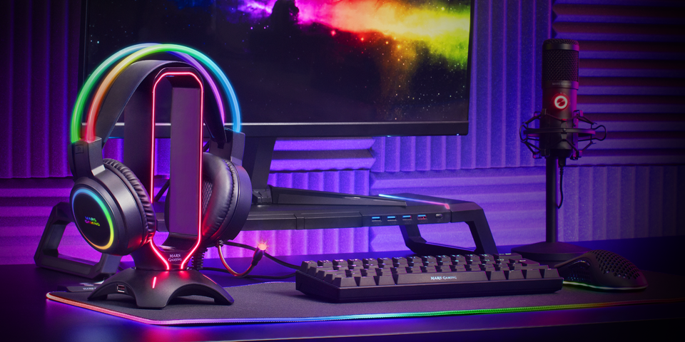 ÉCLAIRAGE CHROMÉ À 360º