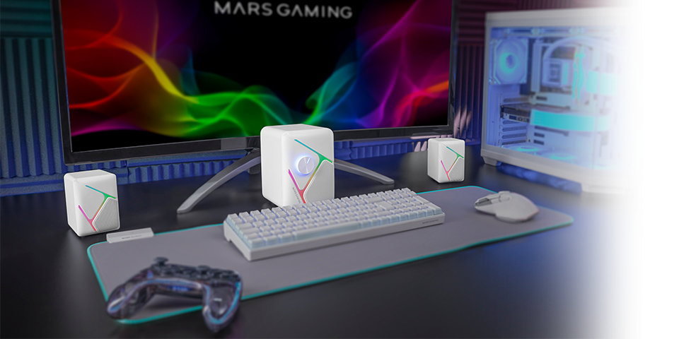 PUISSANT SYSTÈME AUDIO 2.1